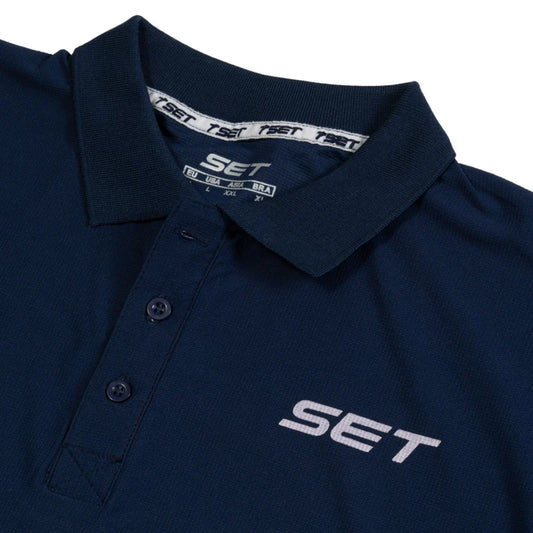 Camiseta Polo Set Azul