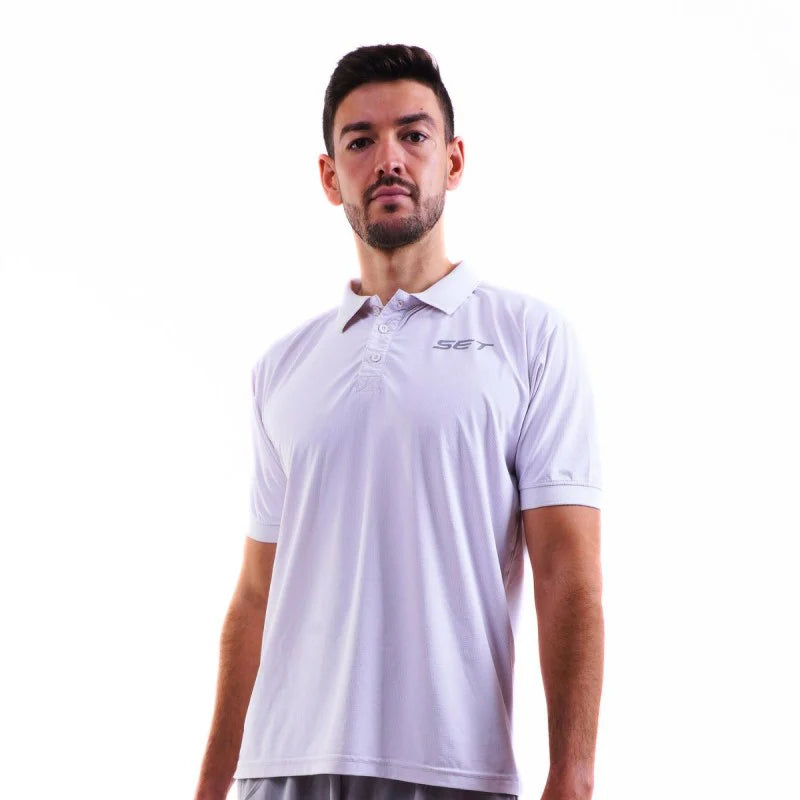 Camiseta Polo Set Blanco