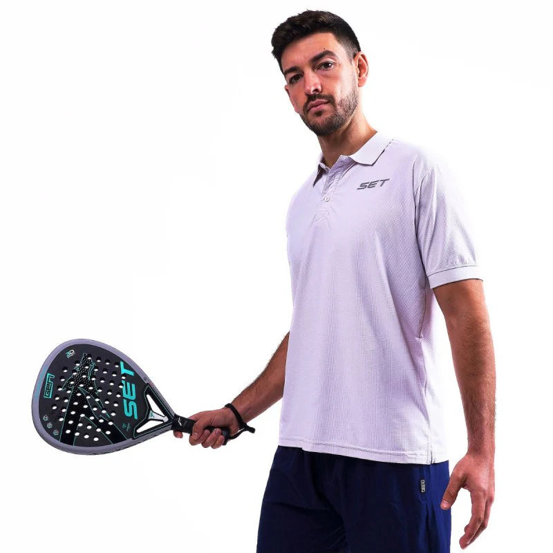 Camiseta Polo Set Blanco